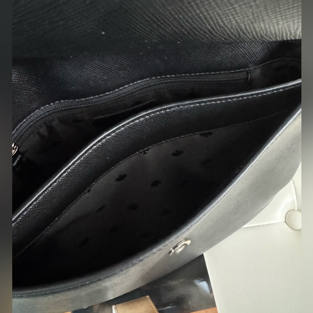 kate spade Black Leather Shoulder Bag with Gold Hardware - Picture 10 of 14